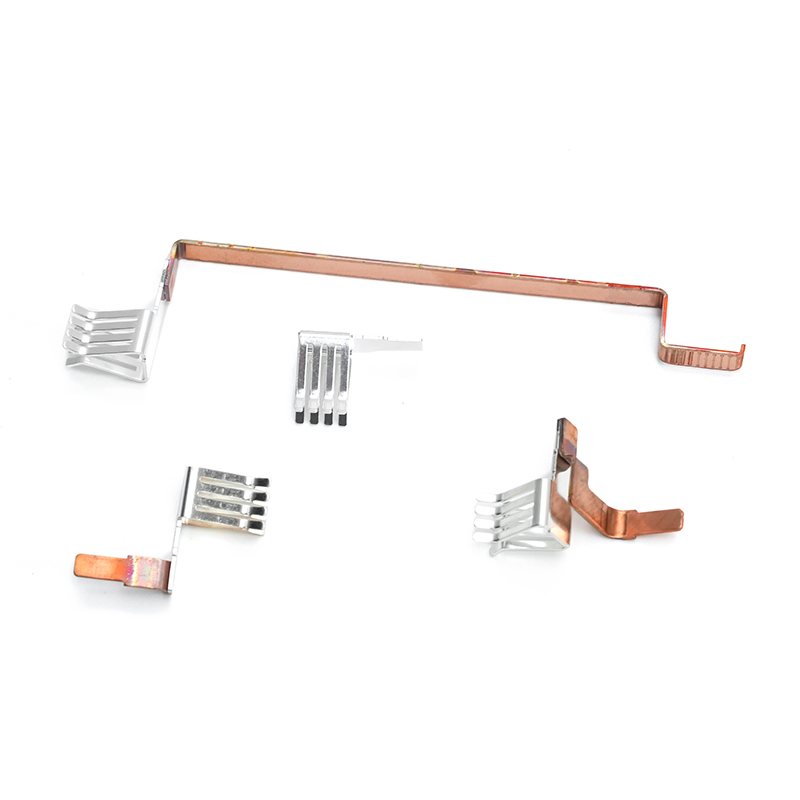 Stemplet kobber sølvbelagt ny energiopladningsbunke-stik